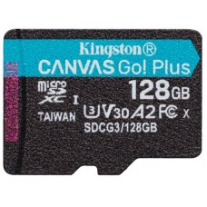 Kingston 128GB microSD Class10 Canvas Cangas Go Plus